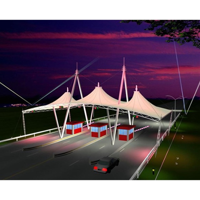 高速收费站膜结构